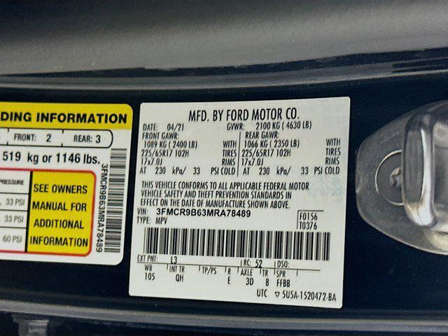 used 2021 Ford Bronco Sport car, priced at $20,997