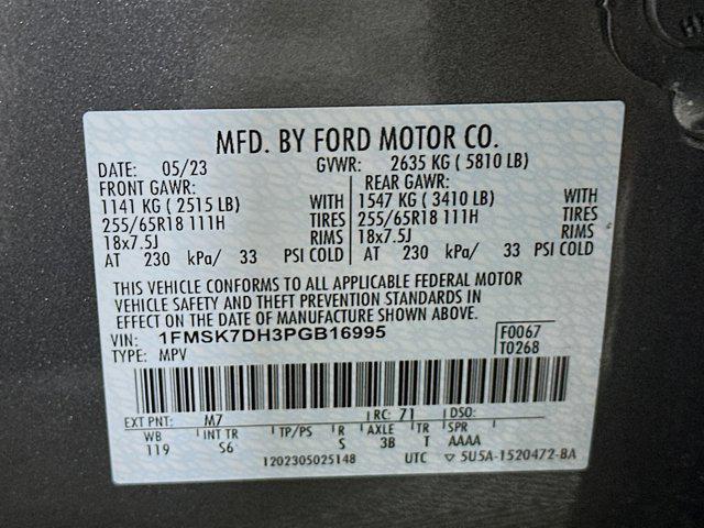 used 2023 Ford Explorer car, priced at $25,997