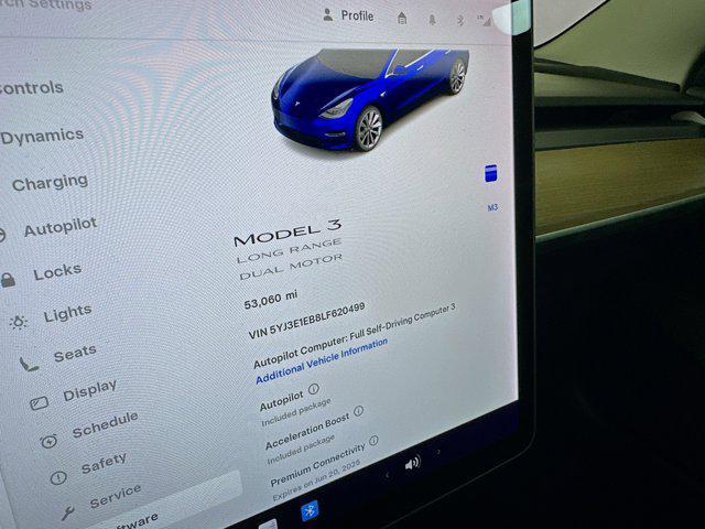 used 2020 Tesla Model 3 car, priced at $22,999