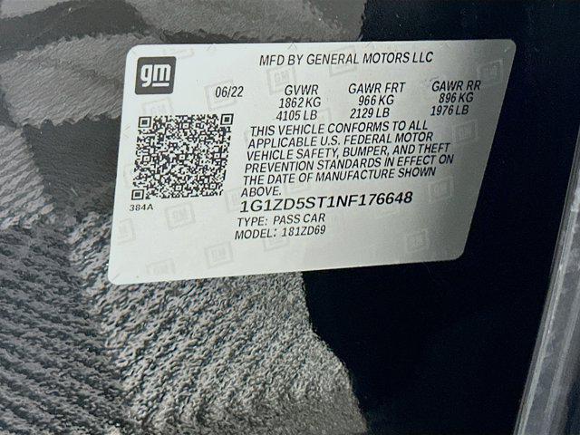 used 2022 Chevrolet Malibu car, priced at $18,997