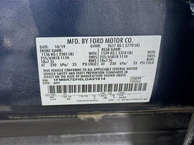 used 2020 Ford Explorer car, priced at $21,697