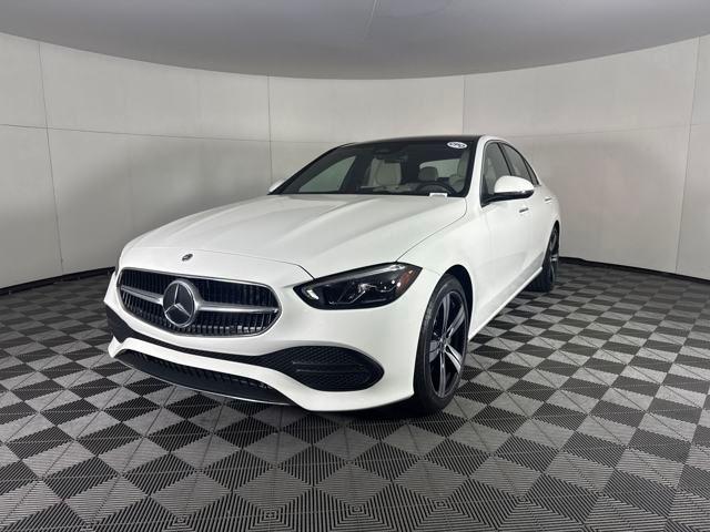 used 2022 Mercedes-Benz C-Class car, priced at $37,000