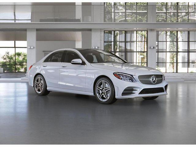 used 2021 Mercedes-Benz C-Class car, priced at $34,000