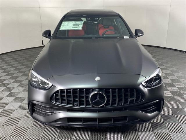 new 2024 Mercedes-Benz AMG C 43 car, priced at $75,430