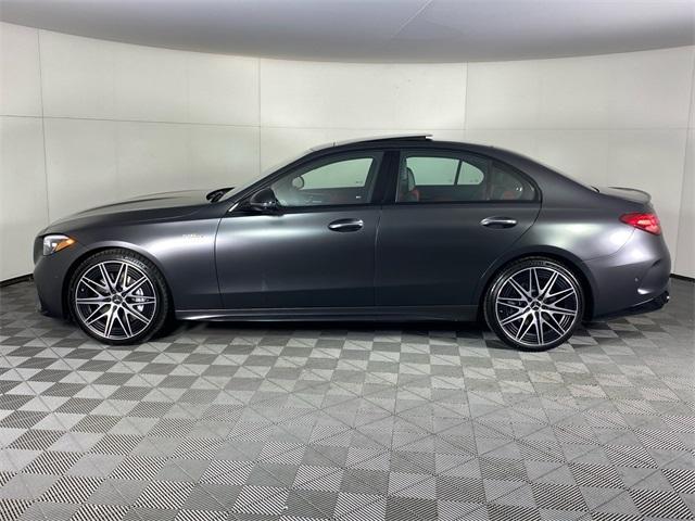 new 2024 Mercedes-Benz AMG C 43 car, priced at $75,430