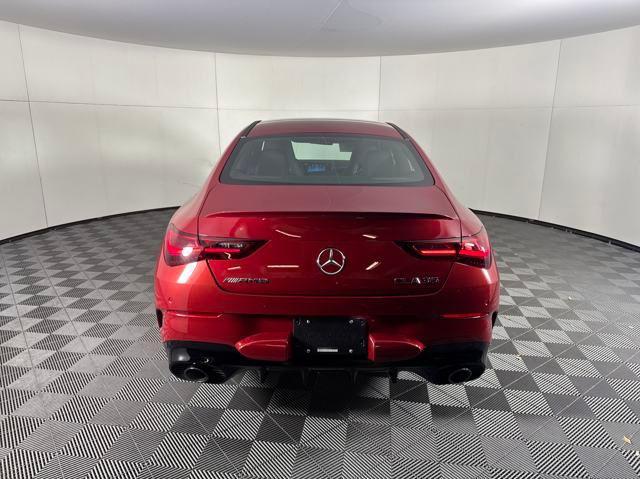 new 2025 Mercedes-Benz AMG CLA 35 car, priced at $61,215