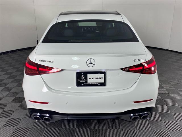 new 2024 Mercedes-Benz AMG C 43 car, priced at $67,635