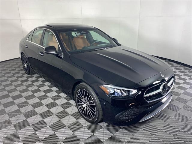 used 2022 Mercedes-Benz C-Class car, priced at $44,000