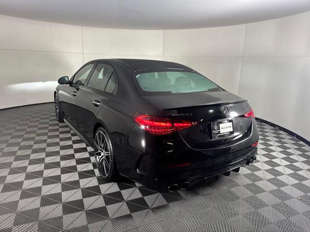 new 2025 Mercedes-Benz AMG C 43 car, priced at $71,660