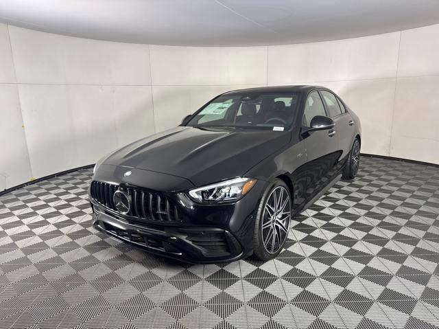 new 2025 Mercedes-Benz AMG C 43 car, priced at $71,660