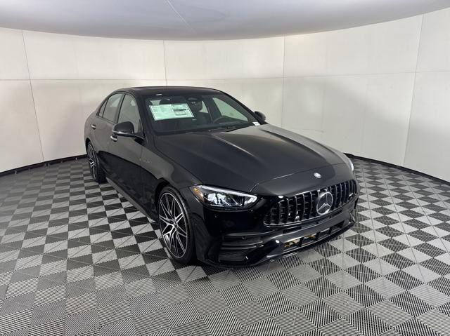 new 2025 Mercedes-Benz AMG C 43 car, priced at $71,660