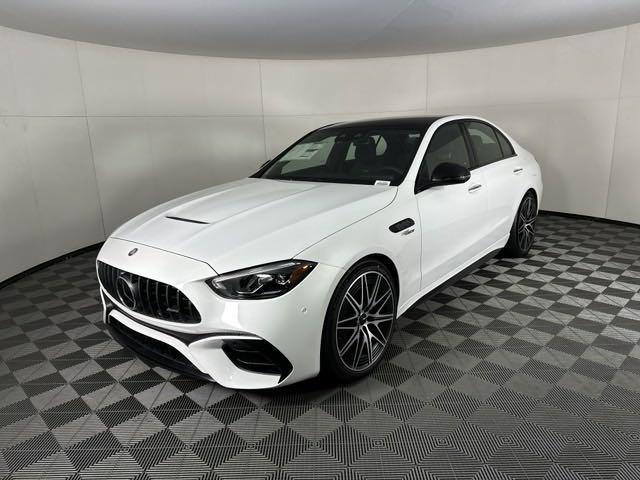 new 2024 Mercedes-Benz AMG C 63 car, priced at $95,915