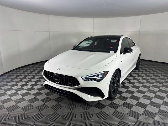 new 2025 Mercedes-Benz AMG CLA 35 car, priced at $59,075