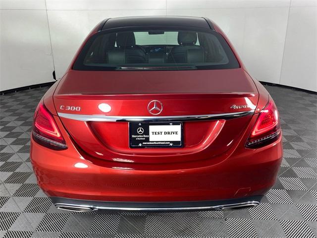 used 2021 Mercedes-Benz C-Class car, priced at $35,000