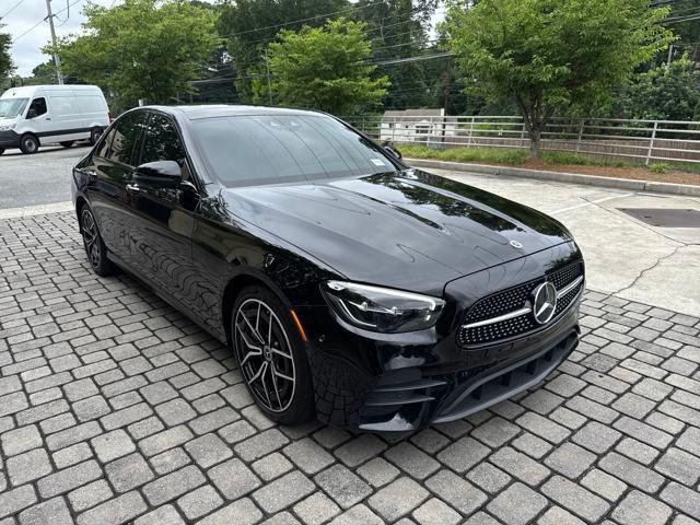 used 2022 Mercedes-Benz E-Class car, priced at $40,000