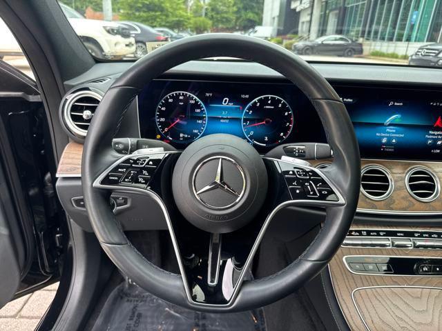 used 2022 Mercedes-Benz E-Class car, priced at $40,000