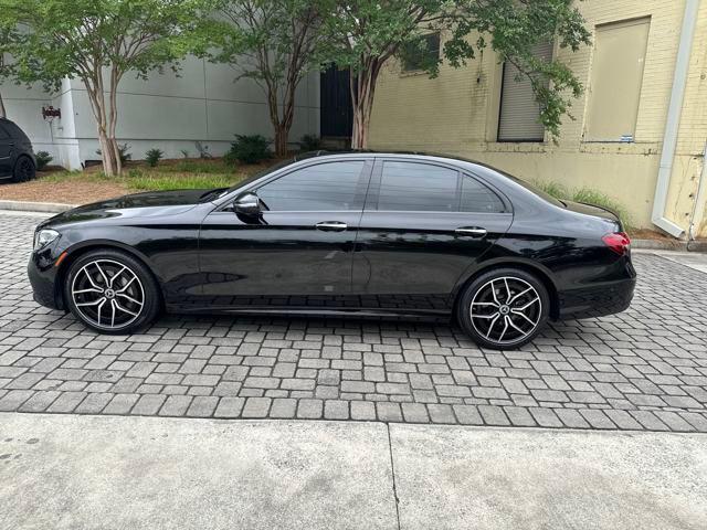 used 2022 Mercedes-Benz E-Class car, priced at $40,000