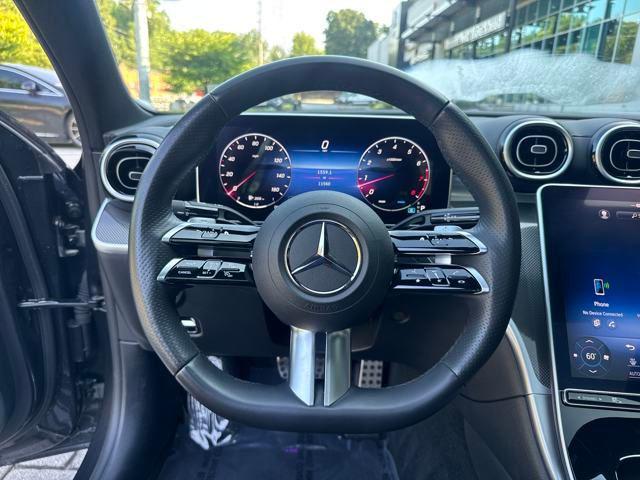 used 2024 Mercedes-Benz C-Class car, priced at $43,000