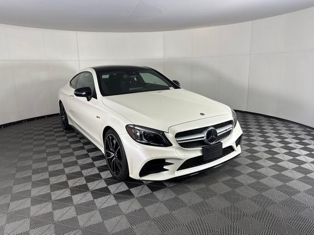 used 2022 Mercedes-Benz AMG C 43 car, priced at $42,250