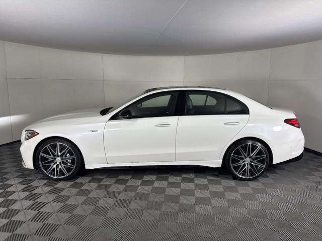 new 2025 Mercedes-Benz AMG C 43 car, priced at $70,400