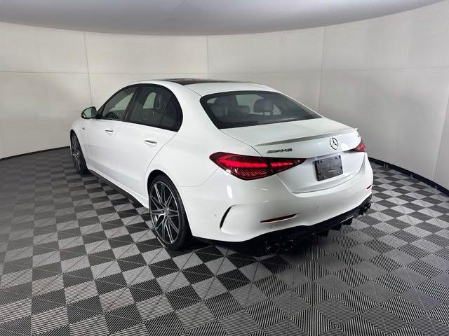 new 2025 Mercedes-Benz AMG C 43 car, priced at $70,400