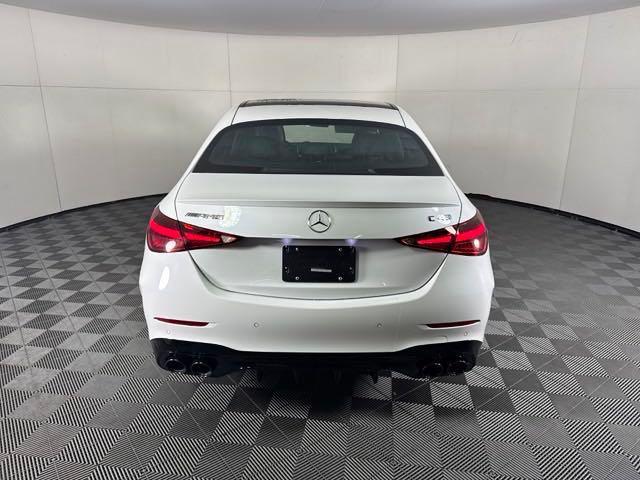 new 2025 Mercedes-Benz AMG C 43 car, priced at $70,400