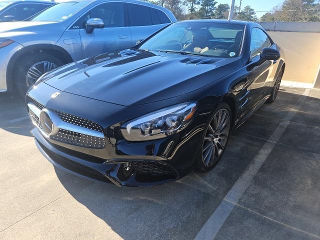 used 2019 Mercedes-Benz SL 550 car, priced at $76,000