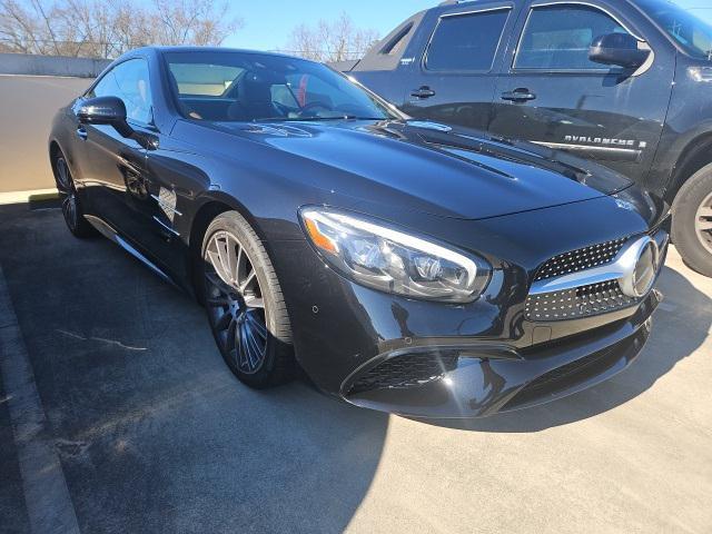 used 2019 Mercedes-Benz SL 550 car, priced at $76,000