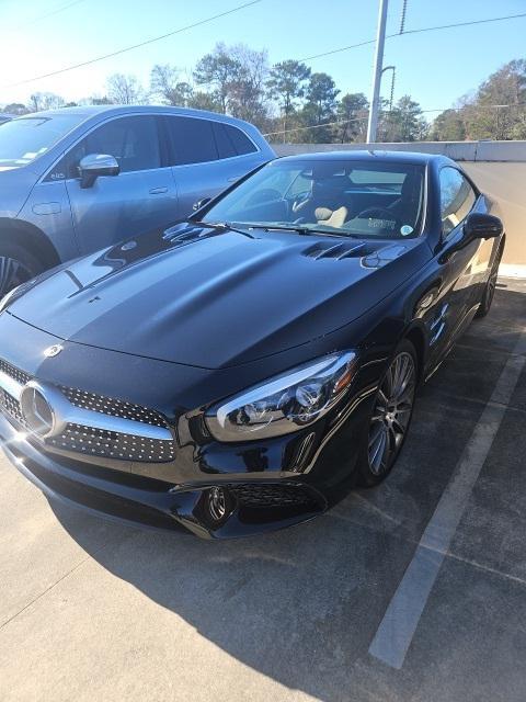 used 2019 Mercedes-Benz SL 550 car, priced at $76,000