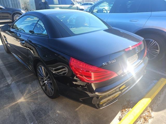 used 2019 Mercedes-Benz SL 550 car, priced at $76,000