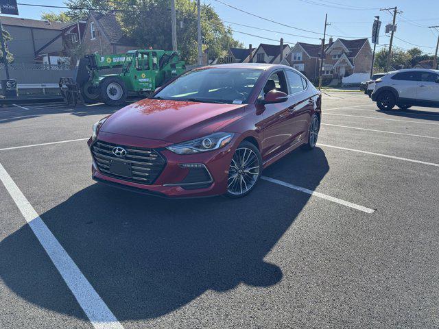 used 2018 Hyundai Elantra car, priced at $10,897