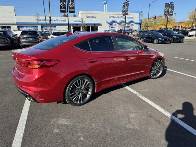 used 2018 Hyundai Elantra car, priced at $9,998