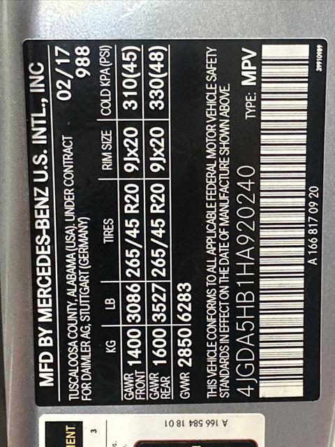 used 2017 Mercedes-Benz GLE 350 car, priced at $19,994