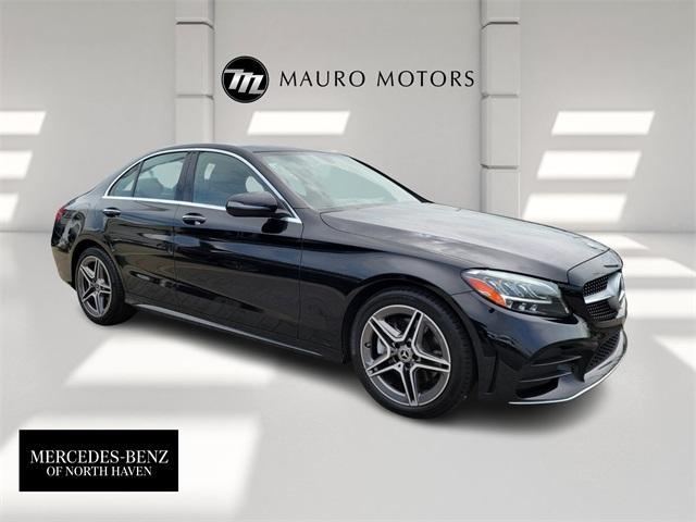 used 2021 Mercedes-Benz C-Class car, priced at $34,989