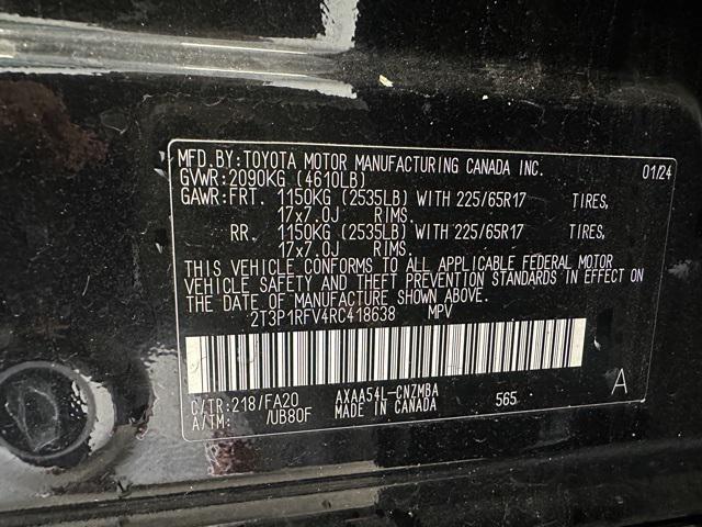 used 2024 Toyota RAV4 car, priced at $29,156