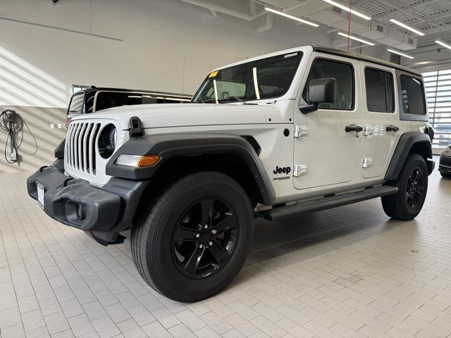 used 2022 Jeep Wrangler Unlimited car, priced at $32,859