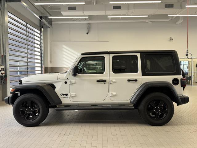 used 2022 Jeep Wrangler Unlimited car, priced at $32,859