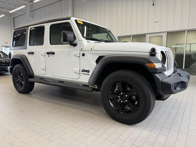 used 2022 Jeep Wrangler Unlimited car, priced at $32,859