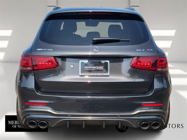 used 2021 Mercedes-Benz AMG GLC 43 car, priced at $43,597