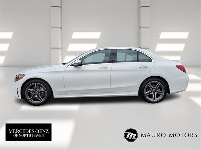 used 2021 Mercedes-Benz C-Class car, priced at $32,497