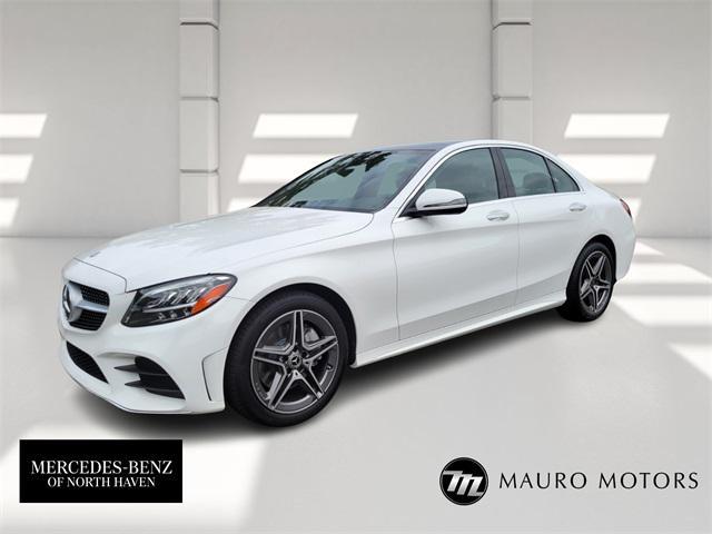 used 2021 Mercedes-Benz C-Class car, priced at $32,497