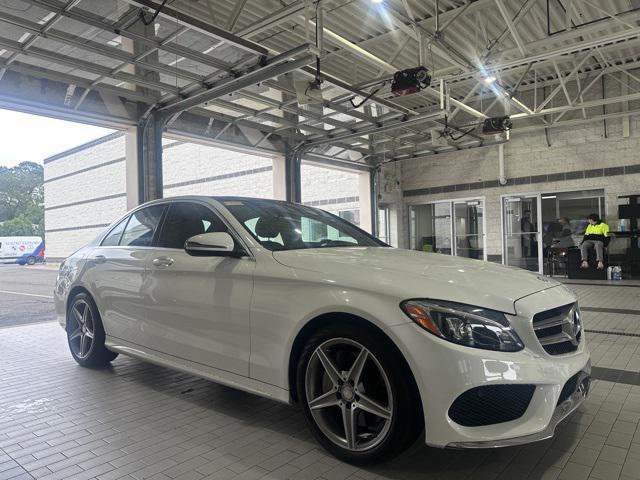 used 2017 Mercedes-Benz C-Class car, priced at $18,917
