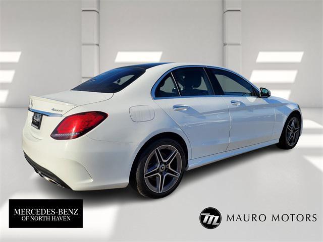 used 2021 Mercedes-Benz C-Class car, priced at $24,982