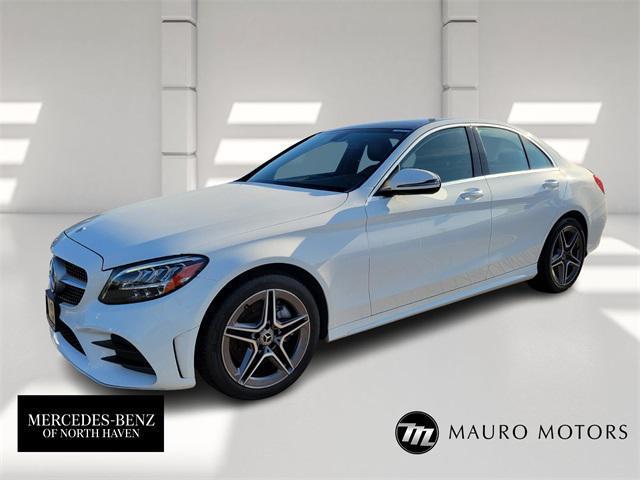 used 2021 Mercedes-Benz C-Class car, priced at $24,982