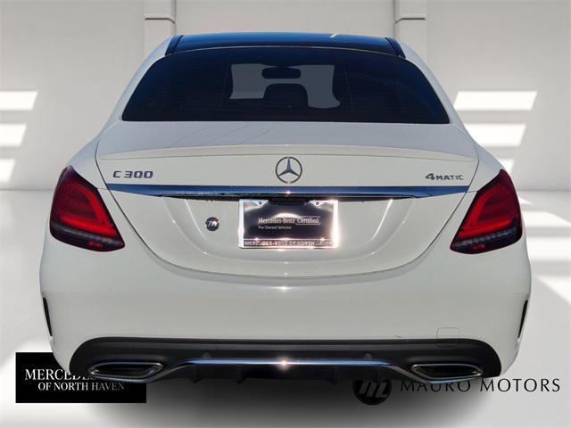 used 2021 Mercedes-Benz C-Class car, priced at $24,982