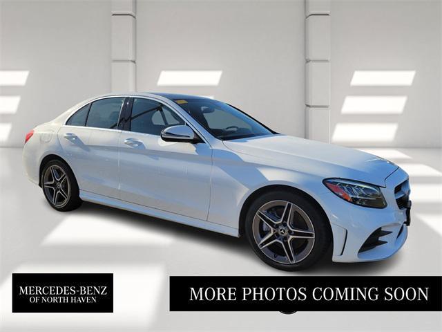 used 2021 Mercedes-Benz C-Class car, priced at $24,982