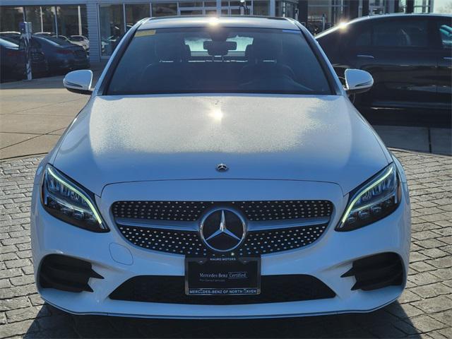 used 2021 Mercedes-Benz C-Class car, priced at $24,982