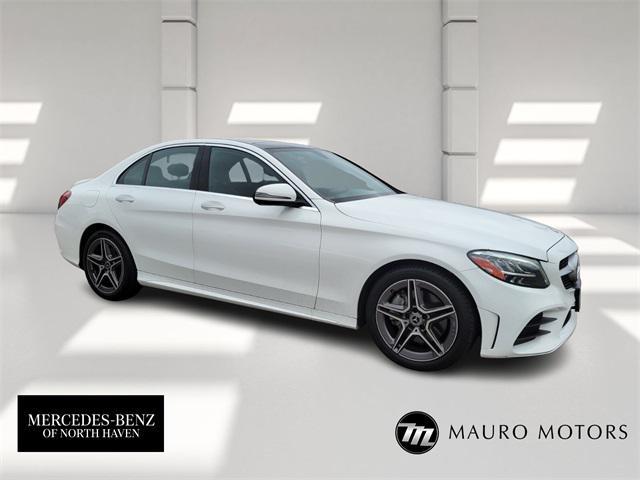 used 2021 Mercedes-Benz C-Class car, priced at $24,982