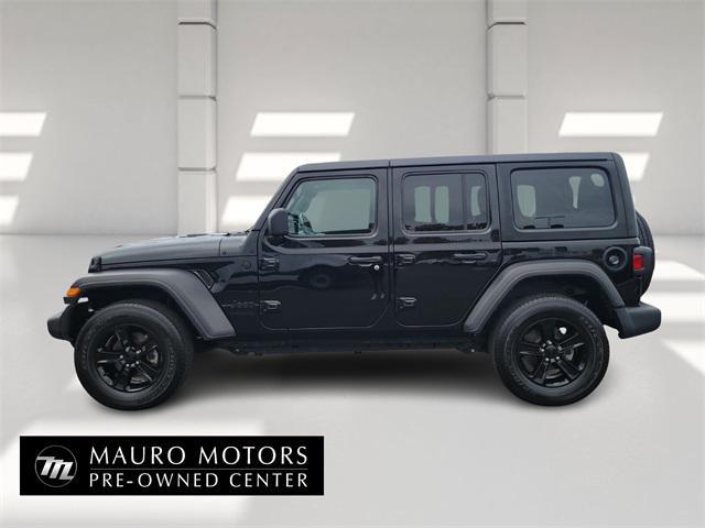used 2022 Jeep Wrangler Unlimited car, priced at $32,999