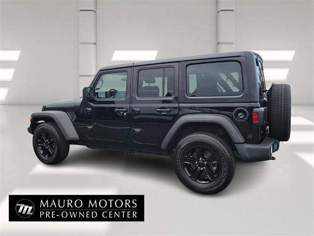used 2022 Jeep Wrangler Unlimited car, priced at $32,999